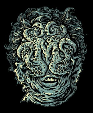 Mondo Logo Leatherface mash-up